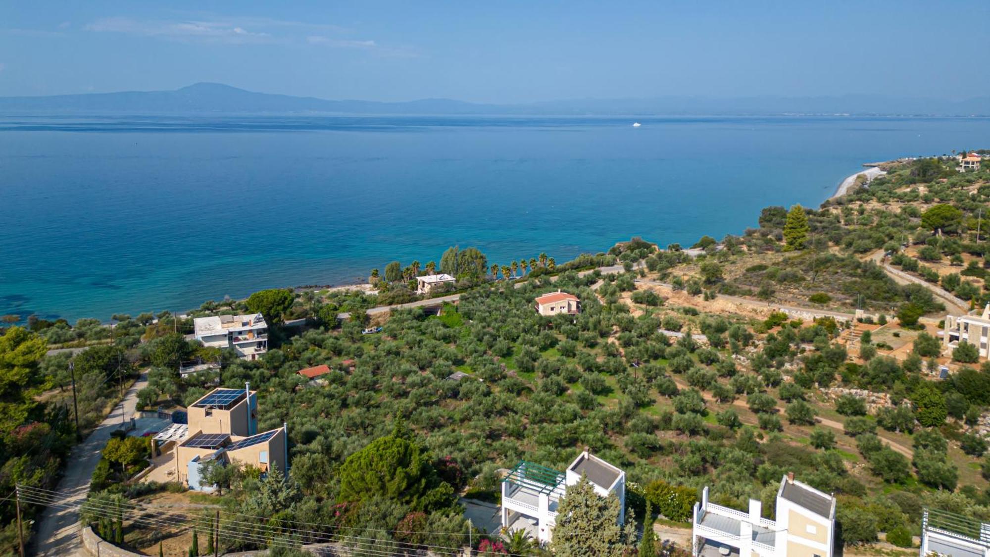 Mani Tower Villa Akrogiali Eksteriør bilde